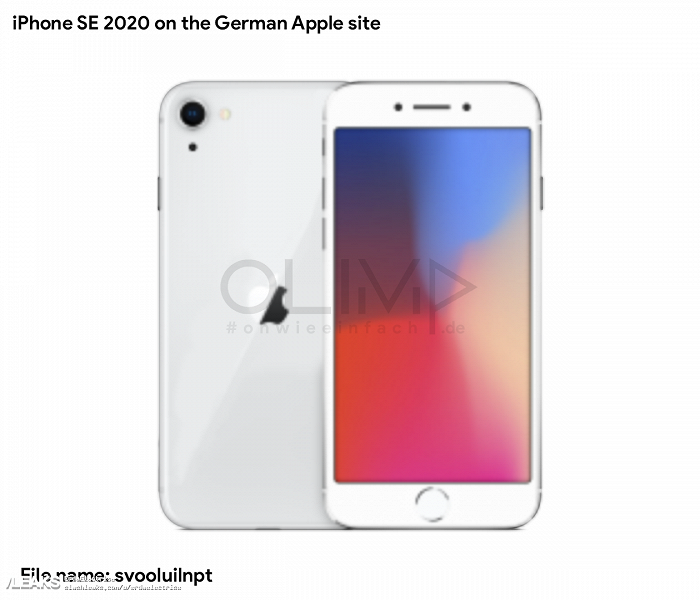 Так выглядит новый хит Apple. iPhone SE 2020 на официальном изображении